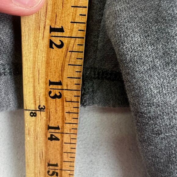 Abercrombie & Fitch Fleece Lined Sweatpants Men’s SZ LG Pockets Logo Drawstring - Picture 7 of 13